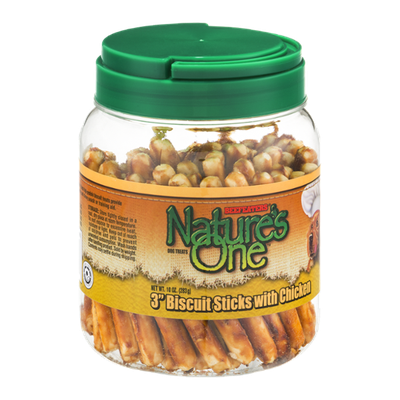 Beefeaters Nature's One Dog Treats 3'' Chicken Biscuit Sticks