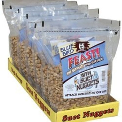 C & S Products C&S 06156 Bluebird Feast with Suet Nuggets, 27-Ounce