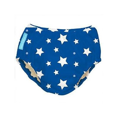Charlie Banana Best Extraordinary Reusable Training Pants (Large, White Stars on Blue) 889982