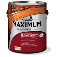 Olympic Maximum Tintable Multiple Solid Exterior Stain (Actual Net Contents: 120-fl oz) 79601A/01