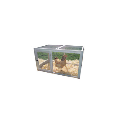 Precision Pet BackPen Backyard Barn Chicken Pen