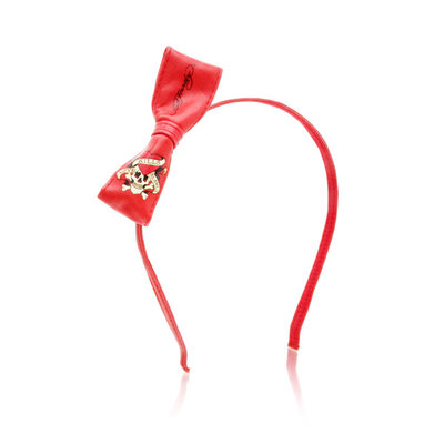 Ed Hardy Love Kills Headband Red Bow