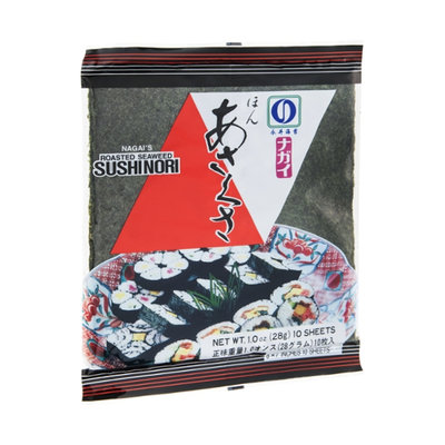 Nagai's Seaweed Nori Sheets Roasted - 10 CT