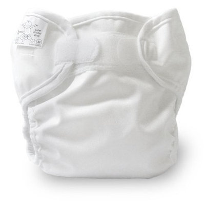 Bummis Super Whisper Wrap, White, 15-30 Pounds (Discontinued by Manufacturer)