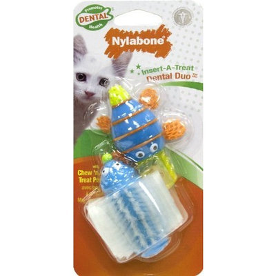 Nylabone Cat Dental Insert-A-Treat Dental Duo Treat Holder