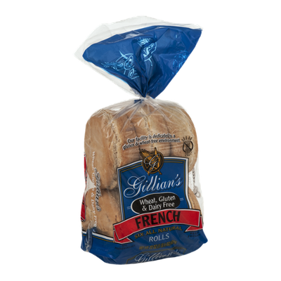Gillian's Wheat, Gluten & Dairy Free French Rolls - 6 CT