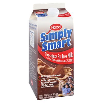 Hood Simply Smart Chocolate Fat Free Milk