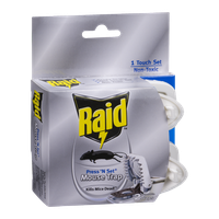 Raid Mouse Trap Press 'N Set Disposable - 2 CT