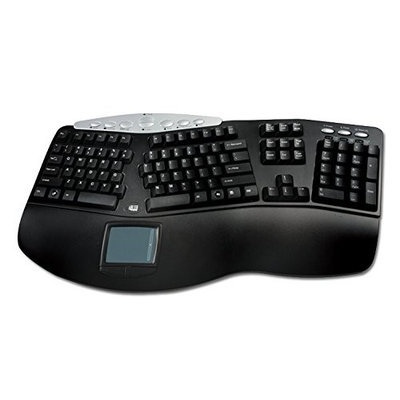 Adesso Tru-Form PCK-308UB Pro Contoured Ergonomic Keyboard
