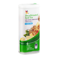 Ahold Drink Mix Decaffeinated Iced Tea Sugar Free - 6 CT