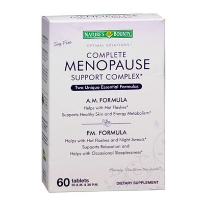 Nature's Bounty Complete Menopause Support Complex Dietary Supplement Tablets