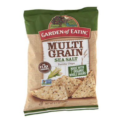 Garden of Eatin' Tortilla Chips Multi Grain Sea Salt