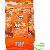 Great Value Buffalo Style Boneless Wyngz, 25.5 oz