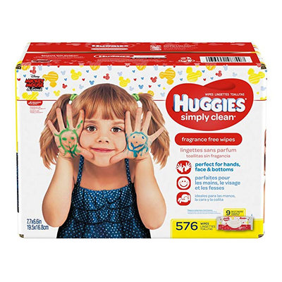 Huggies® Simply Clean® Fragrance-Free Baby Wipes