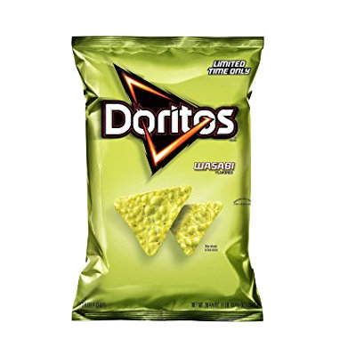 DORITOS® Wasabi Flavored Tortilla Chips