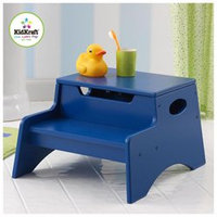 KidKraft Step 'N Store Step Stool Blue