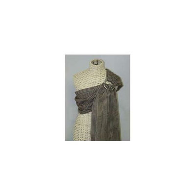 Maya Wrap LPS-8-L Baby Sling- Brown Stripe- LARGE