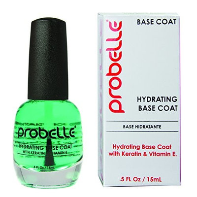 Probelle Hydrating Base Coat, Clear, .5 Fluid Ounce
