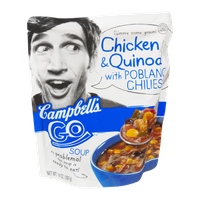 Campbell's® Go Soup Chicken Quinoa with Poblano Chilies