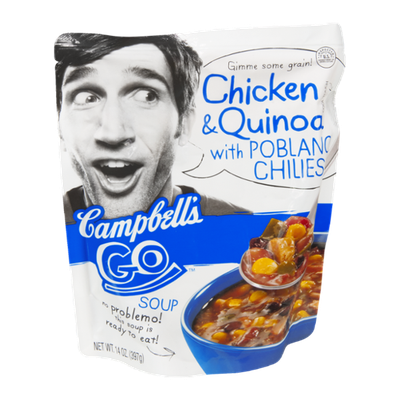Campbell's® Go Soup Chicken Quinoa with Poblano Chilies