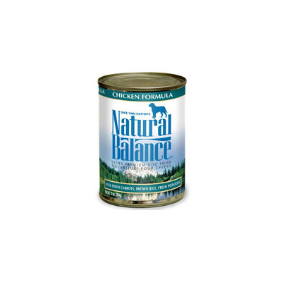 Natural Balance Ultra Premium Dog Canned Food - Chicken