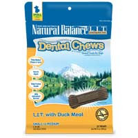 Phillips Feed & Pet Supply Natural Balance LIT Dog Dental Chews Duck SM/MD