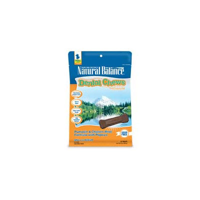 Phillips Feed & Pet Supply Natural Balance Dog Dental Chews Pumpkin SM/MD