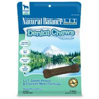 Phillips Feed & Pet Supply Natural Balance LIT Dog Dental Chews Chicken MD/LG