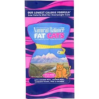 Natural Balance Fat Cats Adult Cat Food, 6 lbs.