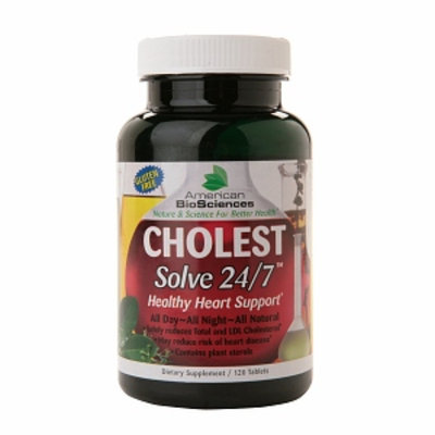 American BioSciences Cholest Solve 24/7 Healthy Heart Support