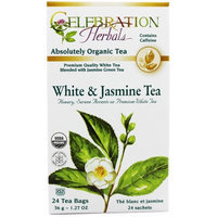Celebration Herbals Organic White and Jasmine Tea 24 Tea Bags