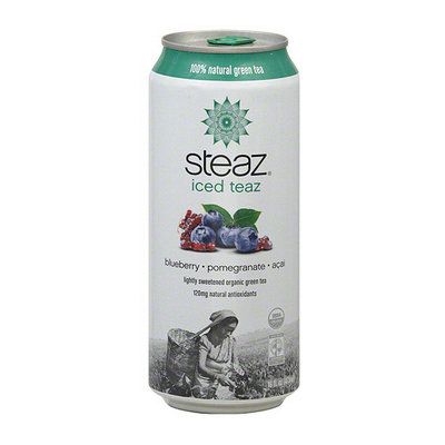 Steaz Organic Pomegranate Acai Green Tea With Blueberry