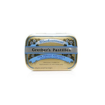 Grether's Blackcurrant Pastilles Mini Case 20g pastilles