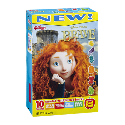 Kellogg's Disney Pixar Brave Assorted Fruit Flavored Snacks - 10 CT