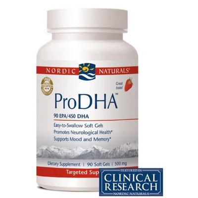 Nordic Pure Nordic Naturals - ProDHA Strawberry 500 mg 120 gels