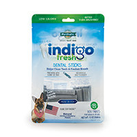Pet Safe PetSafe Indigo Fresh Dental Stick Dog Treat Small