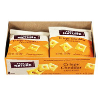 Back to Nature Crispy Cheddar Crackers Grab N Go, 8 oz