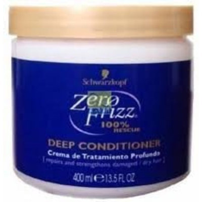 Schwarzkopf Zero Frizz 100% Rescue Deep Conditioner-13.5 oz