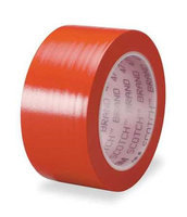 Scotch Safety Warning Tape (2 in W, 108 ft L, Red). Model: 471