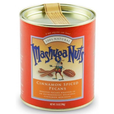 Mashuga Nuts Large Gift Tin Cinnamon Spiced Pecans