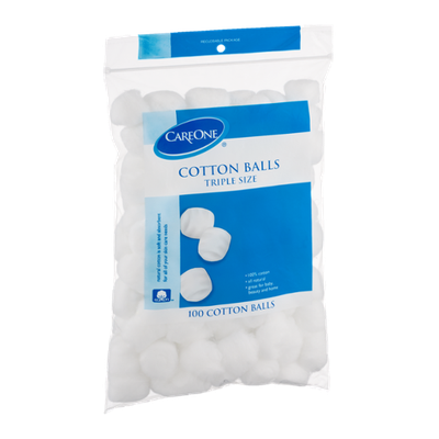 CareOne Cotton Balls Triple Size