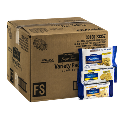 Keebler Murray Sugar Free Cookies Variety Pack - 120 CT