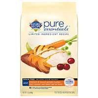 Nature's Recipe Pure Essentials Grain Free Adult Dog Food Chicken and Sweet Potato