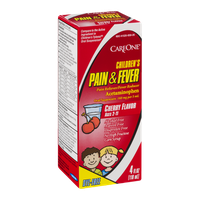 CareOne Children's Pain & Fever Medicine Cherry Flavor (Ages 2-11)