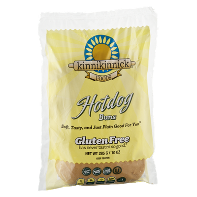 Kinnikinnick Gluten Free Hotdog Buns - 4 CT