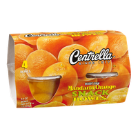 Centrella Snack Bowls Mandarin Orange - 4 CT
