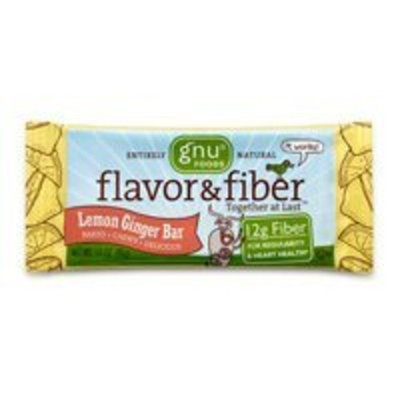Gnu Foods Lemon Ginger Bars 16 Bars