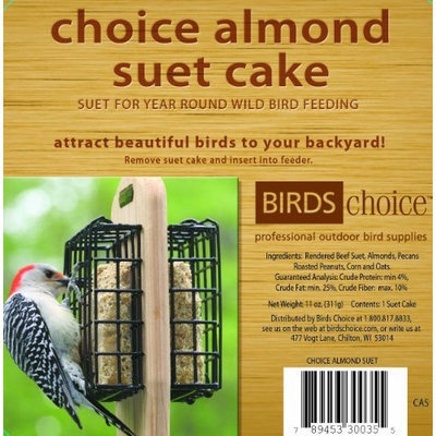 Bird's Choice Choice Almond Cake - 11 oz