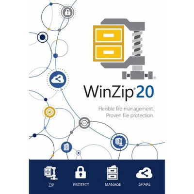 Corel ESDWZ20STDML WinZip 20 Standard, Single User (Email Delivery)