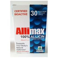 AlliMax Caps 180 mg, 100% Allicin, 30 Capsules, AlliMax